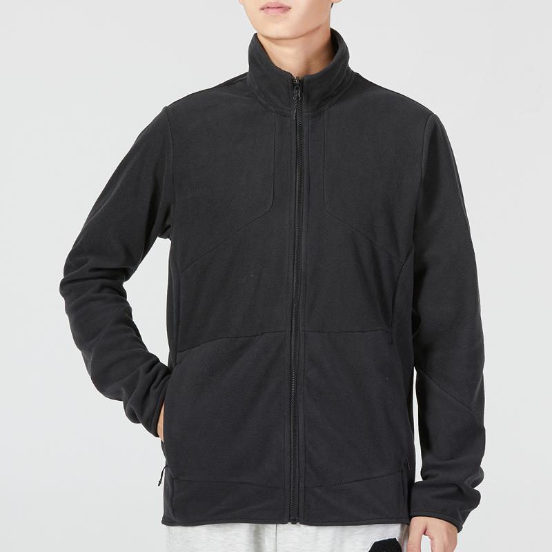 Adidas 3-In-1 Fleece Jacket With Hood And Windproof Layer Men Outerwear Black HR5245