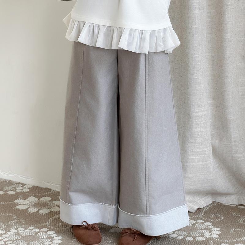 Girls Trendy 2026 Knit Cardigan Puff Sleeve Three-Piece Set - Spring/Autumn Fashion 150 cm