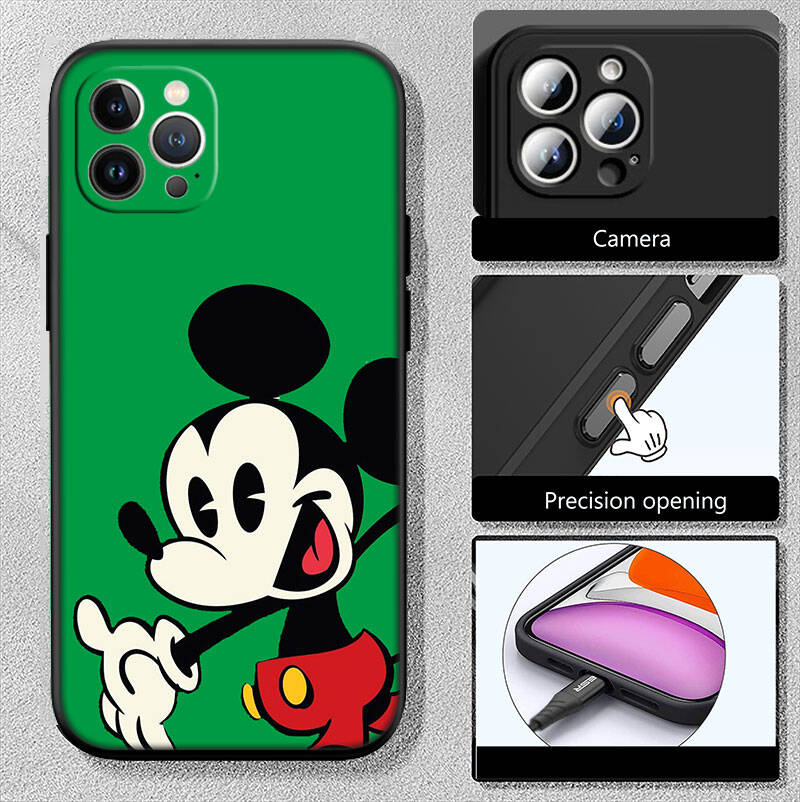 RT17 Min-nie Mouse Phone Shell Case for Redmi Note 8 9 10 11 11S 10C 10X 10A 10T 9A 9C 9T 9S 8T Pro Max Plus Prime