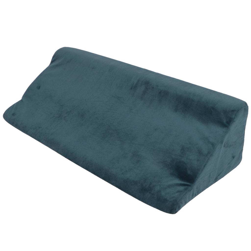 Keilkissen Gebogen Weich mit Reißverschluss Dreieckförmige Schaumstoffkeile Körperpositionierer für Erwachsene 23,6 x 9,8 x 5,9 Zoll