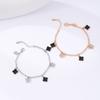 Fashionable Four-leaf Clover Bracelet for Women Stylish Versatile and Sophisticated