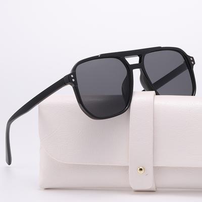 Neue Herren Retro Sonnenbrille Marken Designer Hochwertiger Kunststoffrahmen Mode Sonnenbrillen Schützende Fahrbrillen Uv400