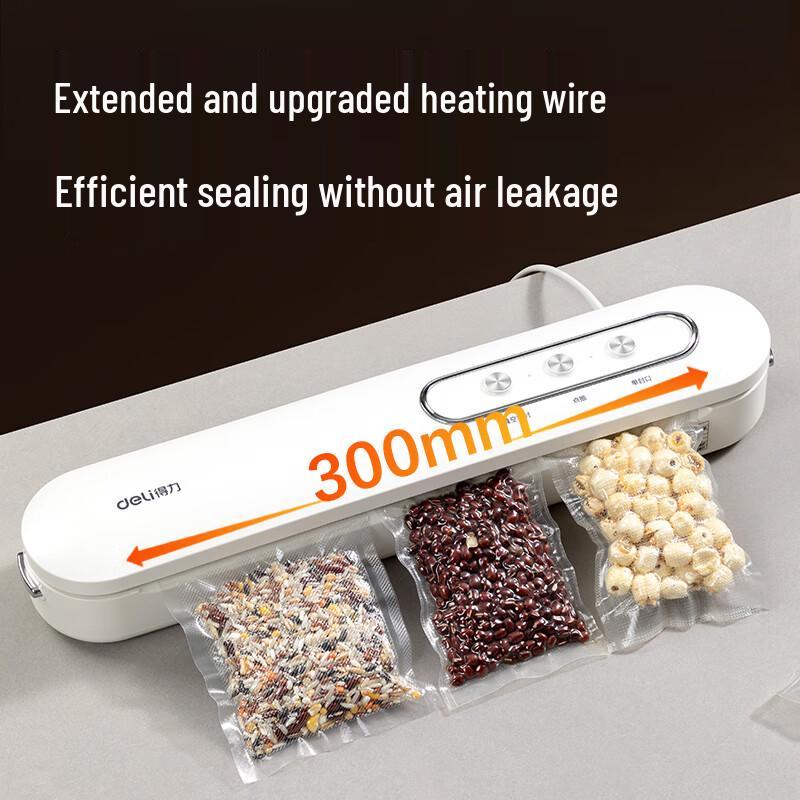 Deli LM100 Food Vacuum Sealer CN plug (adapter included)
