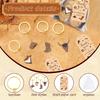12 Sets Western Cowboy Party Favors For Guests Cowboy Boot Hat Keychain With White Organza Bags And Thank You Tags