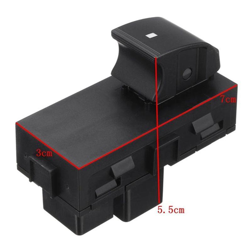Portable Power Window Control Switch ABS Window Control Switch Front Passenger For GMC Acadia Chevy Silverado 25877776 15888174