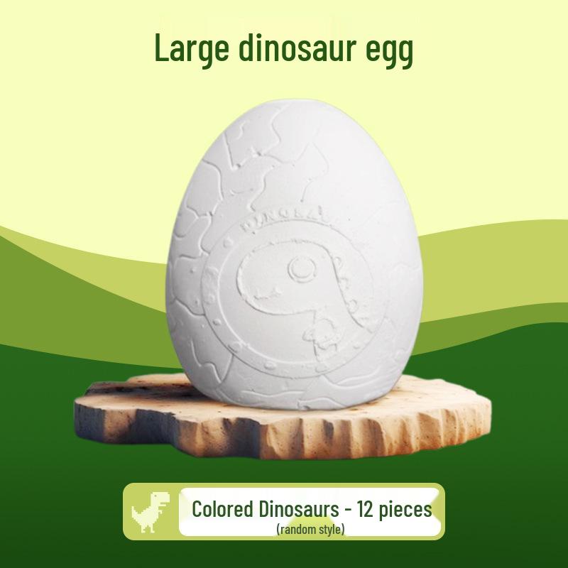 Kit de săpat ou de dinozaur: Jucărie Educativă DIY cu Gemă Fosilă Arheologică pentru Copii