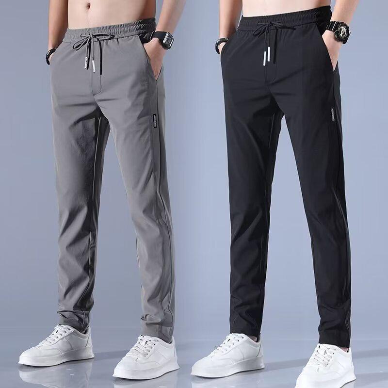 Herren Sommer Leichte Schnelltrocknende Sportliche Gerade Geschnittene Freizeithose