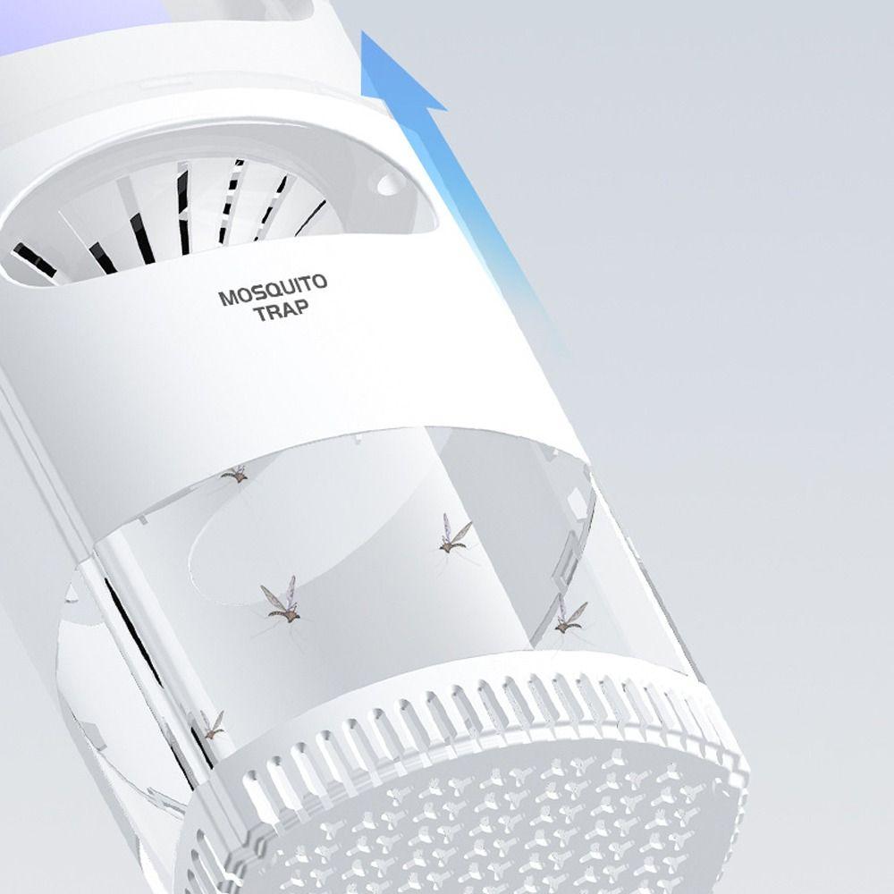 Strong Suction Mosquito Killer Lamp USB Plug In Fly Killer Light Suction Trap Mosquitoe  Summer