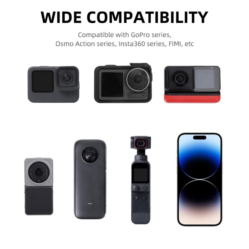 Portable Magnetic POV Selfie Neck Holder Mount for  Action Camera & Cell Phones Video Shoot Accessories Durable