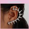 Alloy Ear Fashion Climber With Geometric And Rivet Design For Women Stylish
