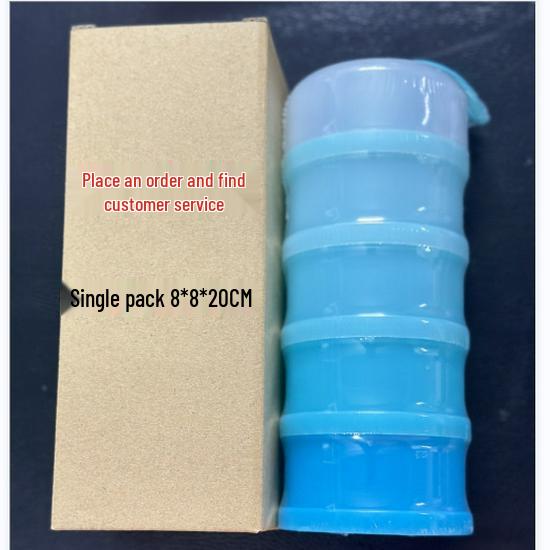 Portable Multi-Layer Baby Formula Box with Independent Compartments