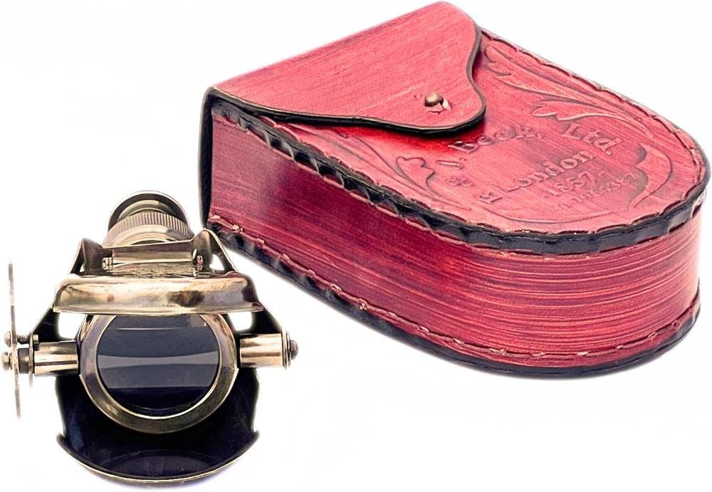 Antique Brass Monocular Binocular Telescope Vintage Nautical Spyglass Scope