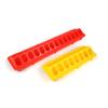 Thickened Bird  Food  Box Anti-throwing Design Convenient 3-hole Pressing Method Long Trough