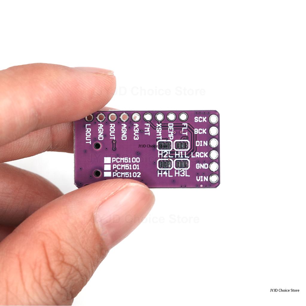 Interface I2S PCM5102A DAC Decoder GY-PCM5102 I2S Player Module pHAT Format Board Digital PCM5102 Audio Board