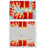 PVC Window Sticker Santa Claus Glass Sticker Fashion Xmas Decal  Shopping Mall