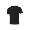 Logo Print Crew Neck Fitted Straight-Cut Short Sleeve T-Shirt Unisex Tops Black 21500539-001