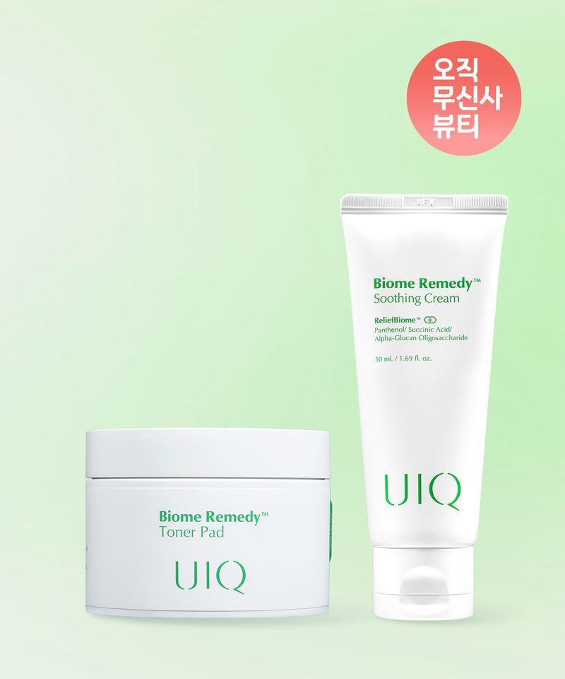[SET] Biome Remedy Toner Pads 70 Sheets + Soothing Cream 50ml Special Set