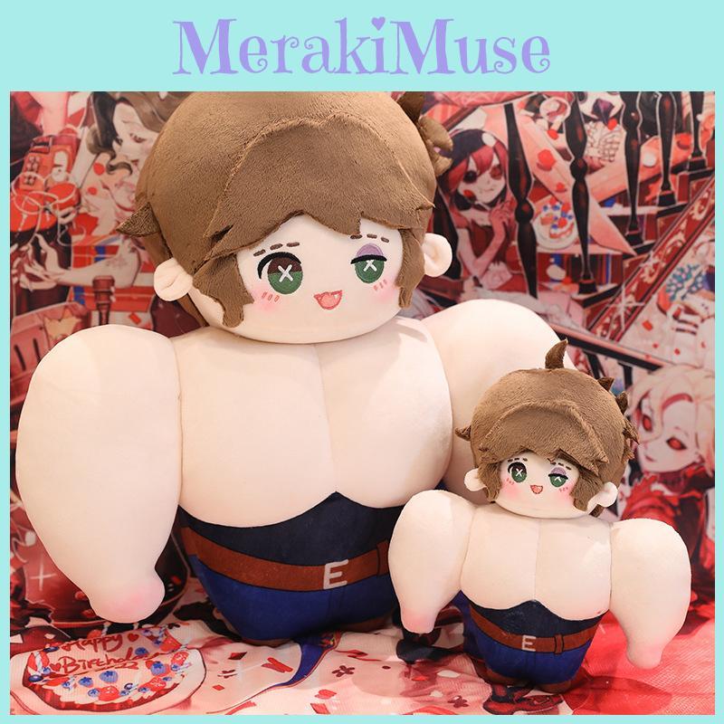 Identity V Prisoner Muscle Body Plush Toy With Pp Cotton Filling For Anime Fans Special Characters Included