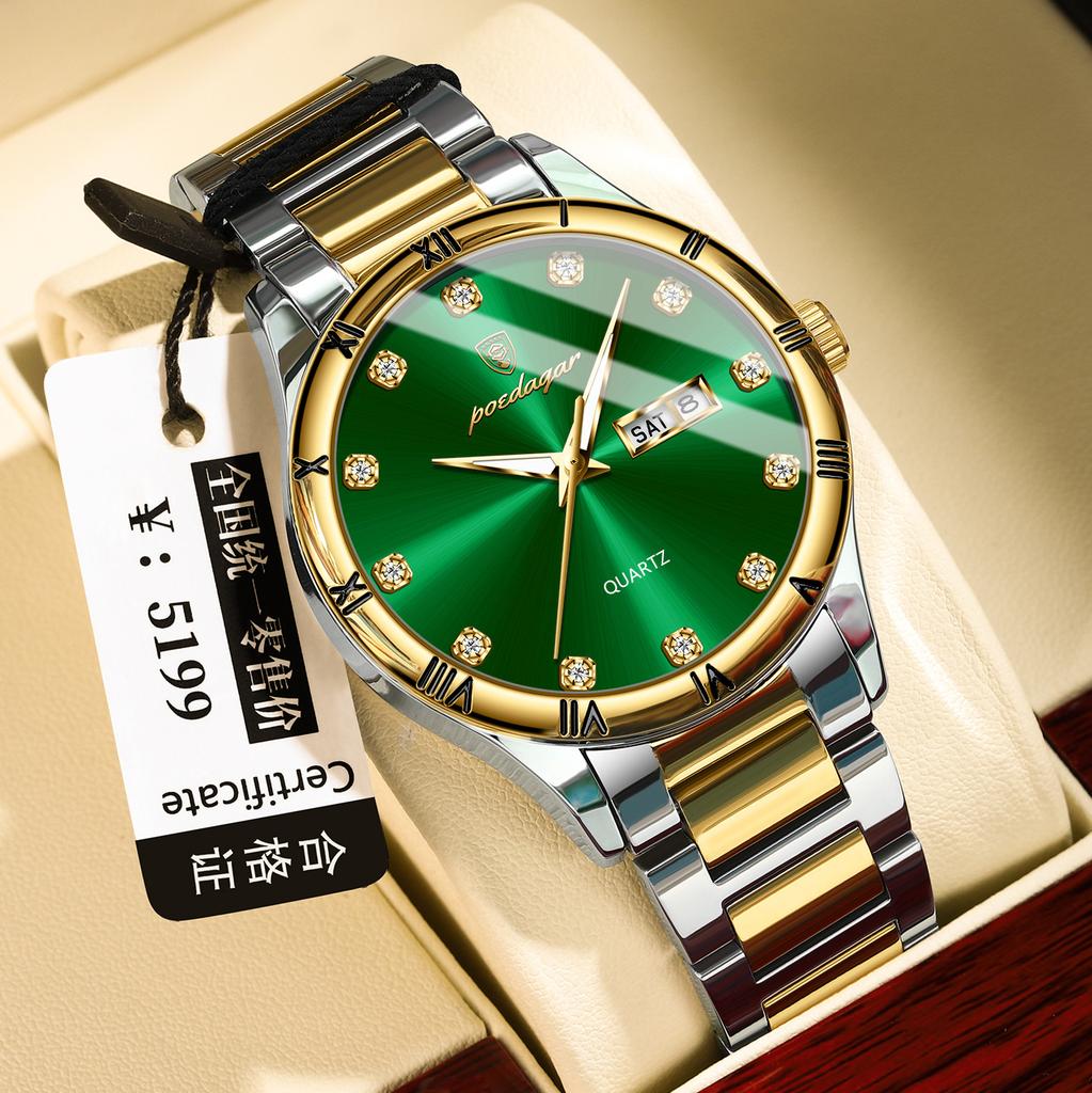 Bricked Men'S Watches Business Fashion Quartz Watches