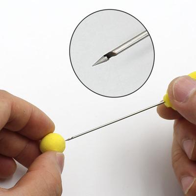 3x ferramenta de isca de pesca agulha para equipamentos de pesca de carpa acessórios de pesca