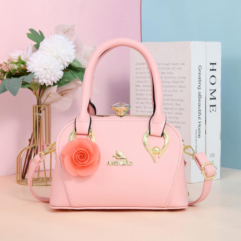 Taizhou women's bag pu plain handbag elegant fashion shoulder bag crossbody bag ladies dinner bag