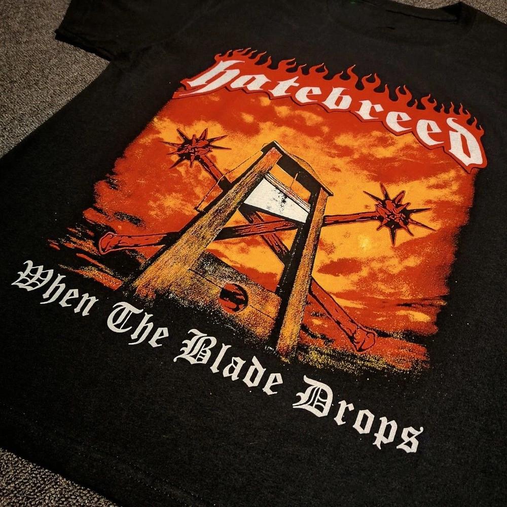Hatebreed Band Black T-Shirt Cotton Full Size Unisex S-5XL Unisex T-Shirt M