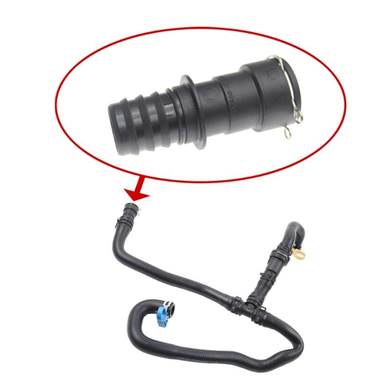 Radiator Water Pipe Fitting LR080118 Plastic Hose Joint with Flanged Coupling for Cooling System Service, Routine Repair, and Part Renewal