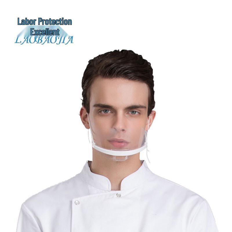 Laobaojia Transparent Smile Face Mask One Size
