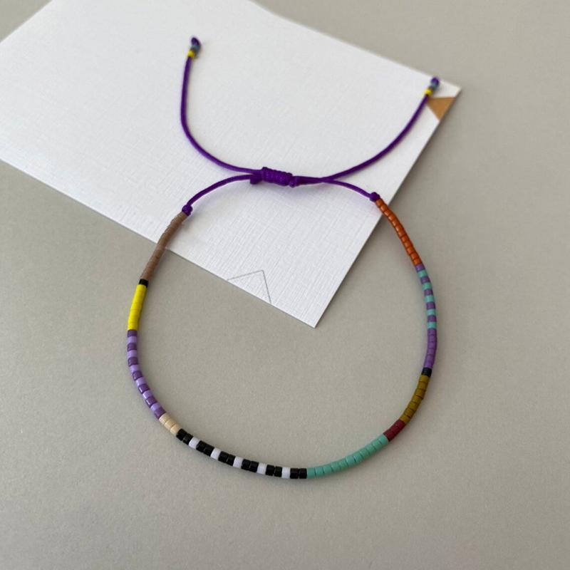 Bracelet For Women Colorful Y2K Accessories Jewelry Gift Handmade Beaded Pulseras Mujer