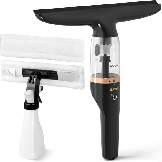 Rechargeable Window Vac, Electric Window Vacuum Squeegee, with 11 in. Squeegee Blade, Cordless Window Vacuum Cleaner Set for Cleaning Windows, Shower