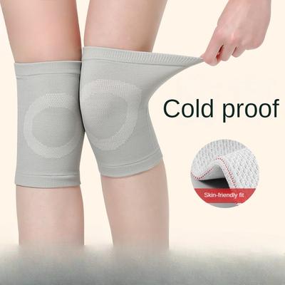 Genouillères Courtes Gaine Fine Chaudes Protection Articulaire pour Femmes Protège les Genoux Antidérapantes Couleur Peau Vieilles Jambes Froides Femmes Hommes Été