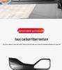 Zeekr 007 Carbon Fiber Door Kick Mats - Interior Protection Stickers