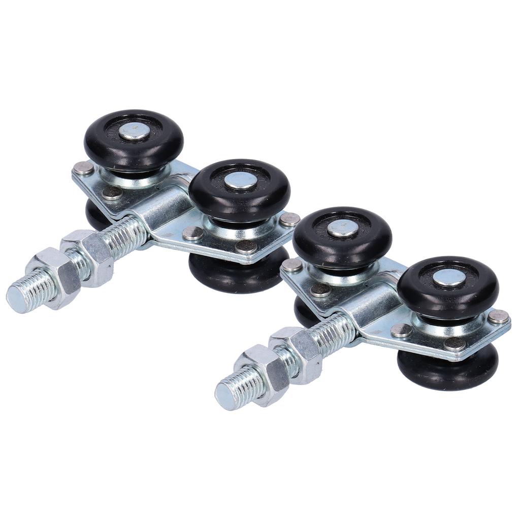 2 יחידות גלגל תלייה לדלת הזזה גלגלת מתלה גלגל דלת זכוכית אביזר חומרה