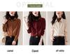 Women's Retro Hong Kong-Style Brushed Long Sleeve Shirt - New 2022 Autumn Layered Top