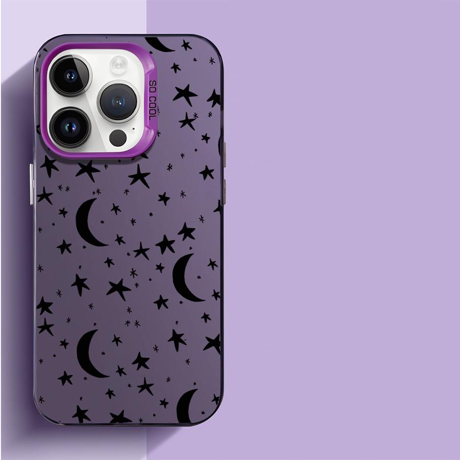Five Pointed Star Case for OPPO A15 A17 A37 A53 A55 A57 A38 A74 A76 A78 A94 A98 Reno 7 8T 5G 7Z 10 Pro Capa Cover