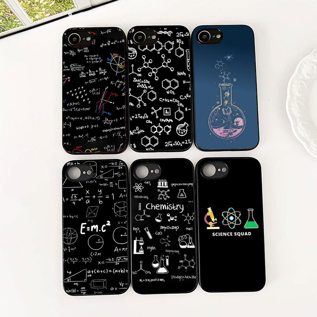 Chemical Maths Equation Formula Phone Case for Samsung Galaxy S24 S25 S23 FE Ultra Plus S7 Edge S25+ S23+ A56 5G Cover