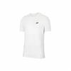 Small Logo Solid Color Printed Short-Sleeve T-Shirt for Men In White