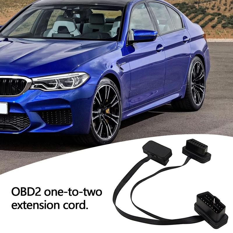 OBD2 Splitter Male To Female Waterproof OBD2 Splitter 16 Pin OBD2 Adapter Flexible Extender For Scan Tools Diagnostic Reader OBD