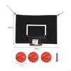 Verstellbarer Höhe Trampolin Basketballkorb Set - Lustige und Aufregende Ergänzung