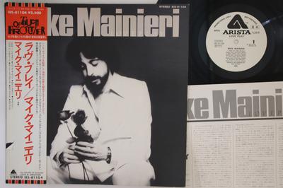 LP Record MIKE MAINIERI  Love Play IES81104PROMO ARISTA 1977 Japan Obi Jazz Used