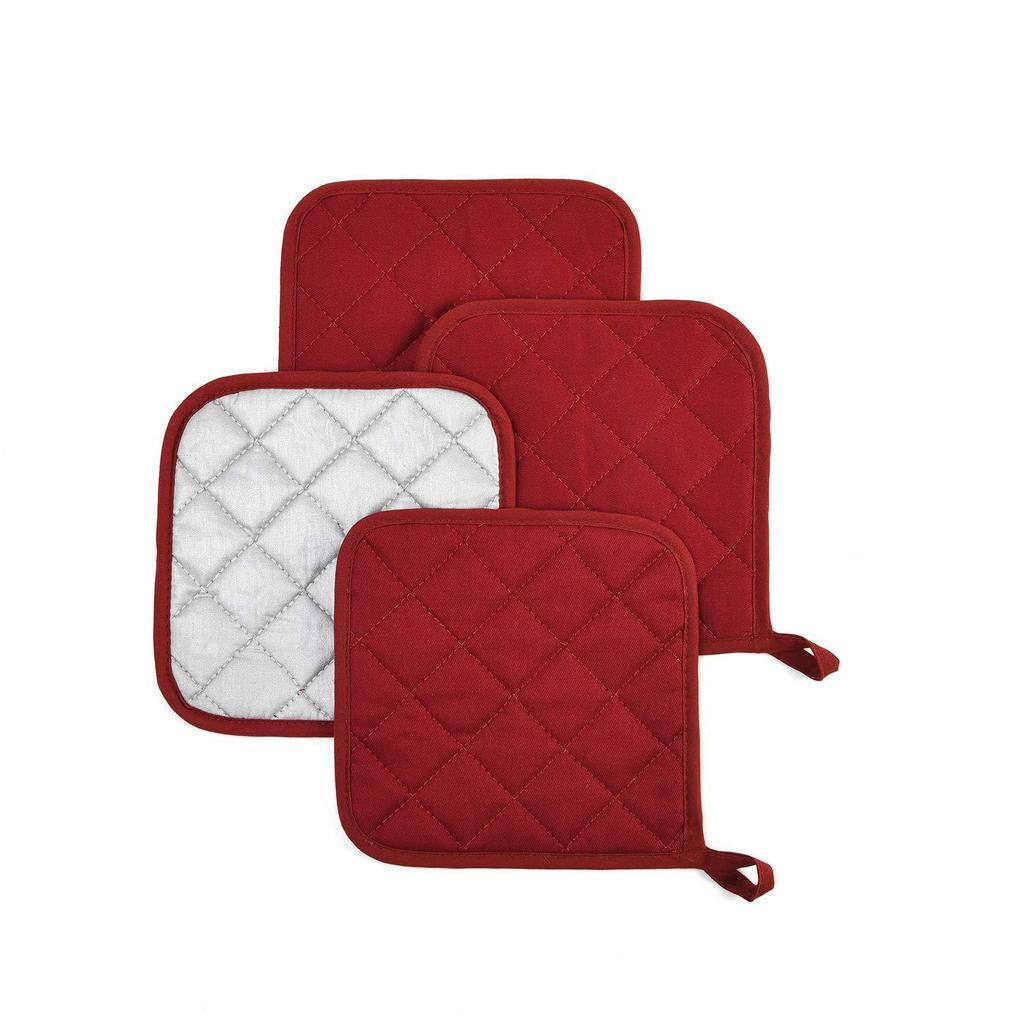 1 Stück Topflappen Hitzebeständige Topflappen Baumwolle Heißes Pad Fester Griff Topflappen Esstischmatte Topflappen Set Küchenwerkzeug