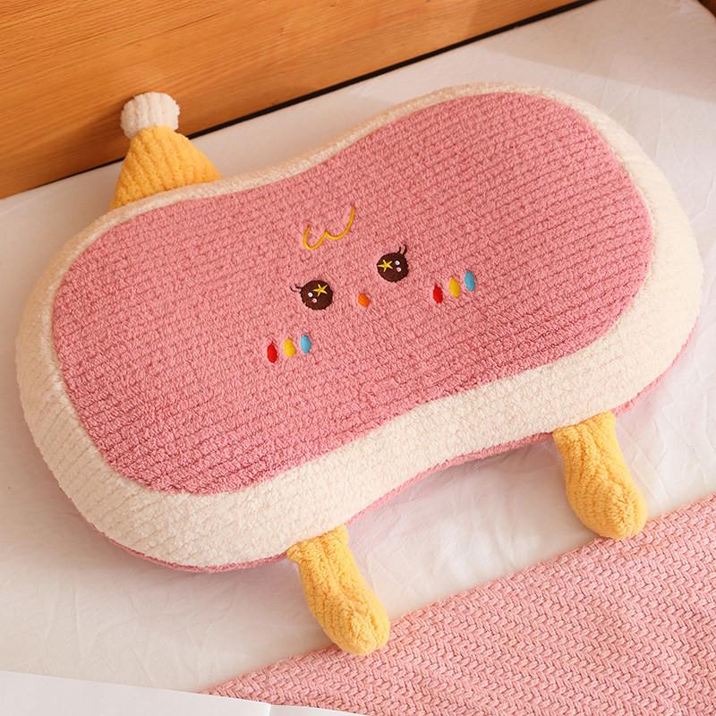 Cozy And Plush Dopamine Series Hat Doll Memory Foam Pillow Ideal For Office Relaxation