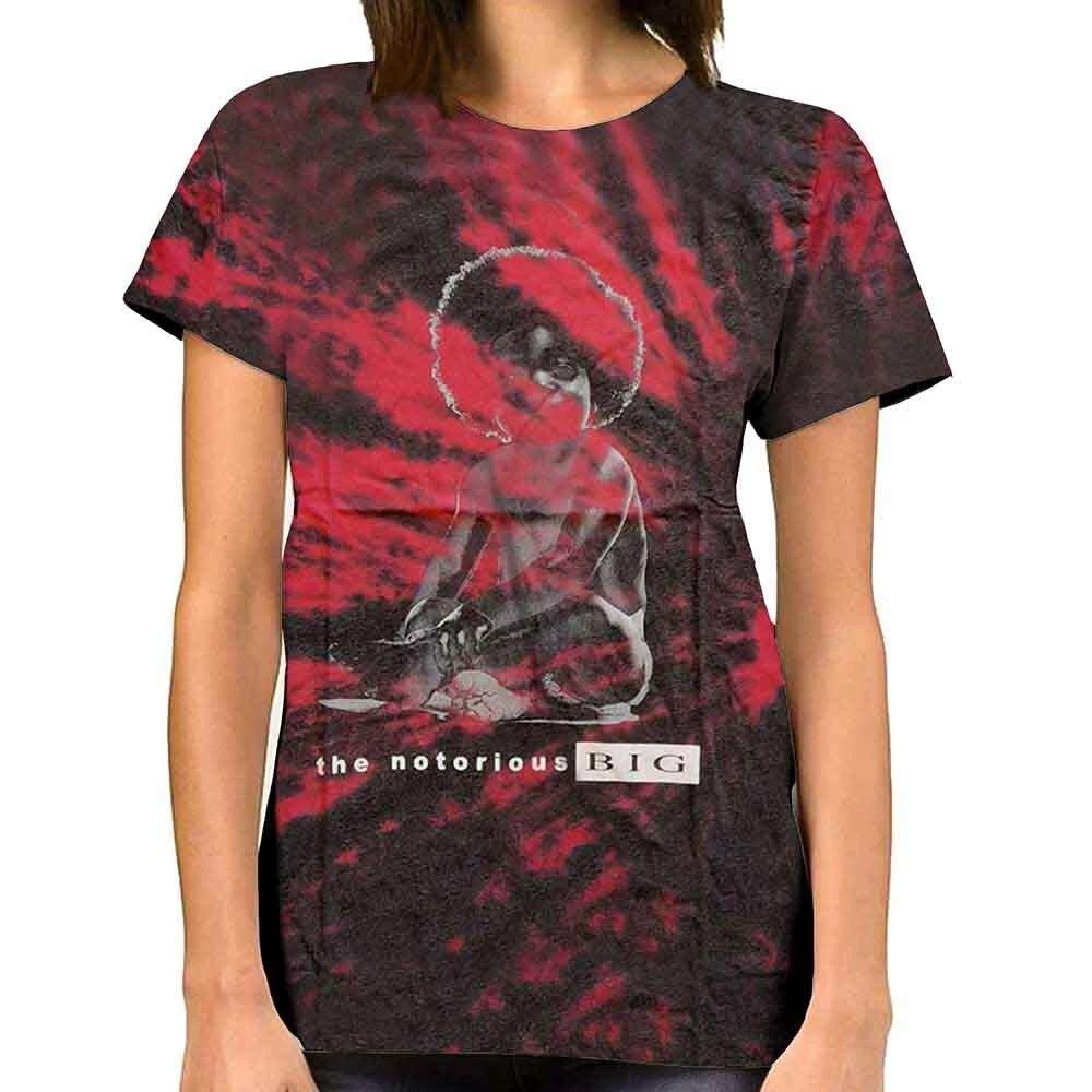 Biggie Smalls Unisex T-Shirt: Baby Biggie (Dip-Dye) (X-Large) XL