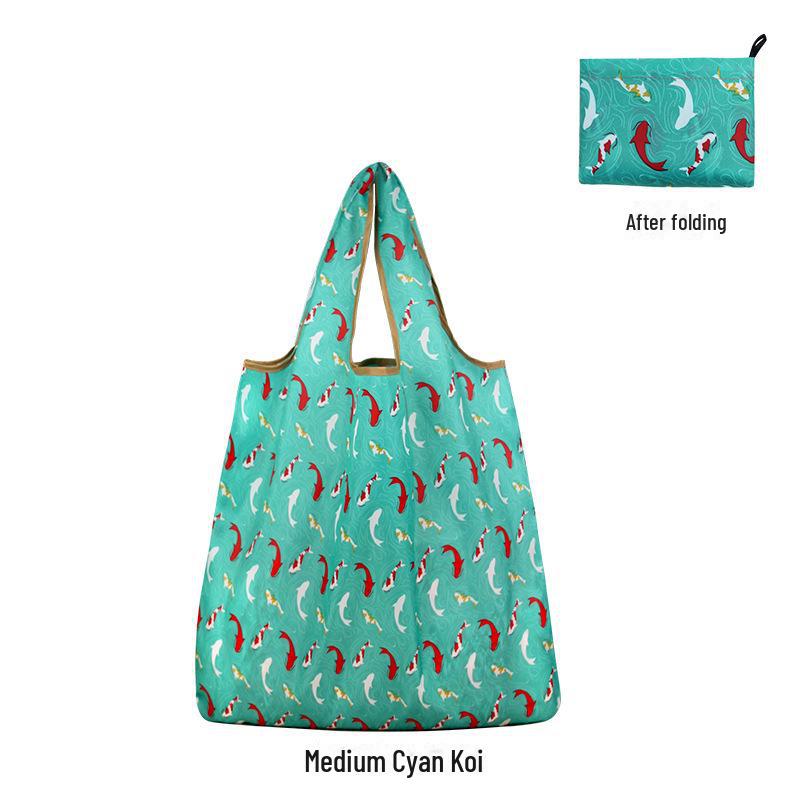 

Портативні екологічно чисті японські сумки для покупок – водонепроникні, складані та миються для використання в супермаркеті