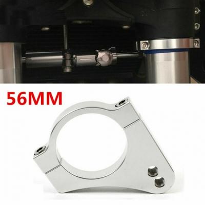 56mm Motorrad Lenkungsdämpfer Gabelhalter Klemme Halterung Reduzieren Hebel Vibration