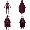 Hochwertiges Polyester Scarlet Witch Halloween-Kostüm Für Mädchen und Erwachsene Atmungsaktiv und Bequem