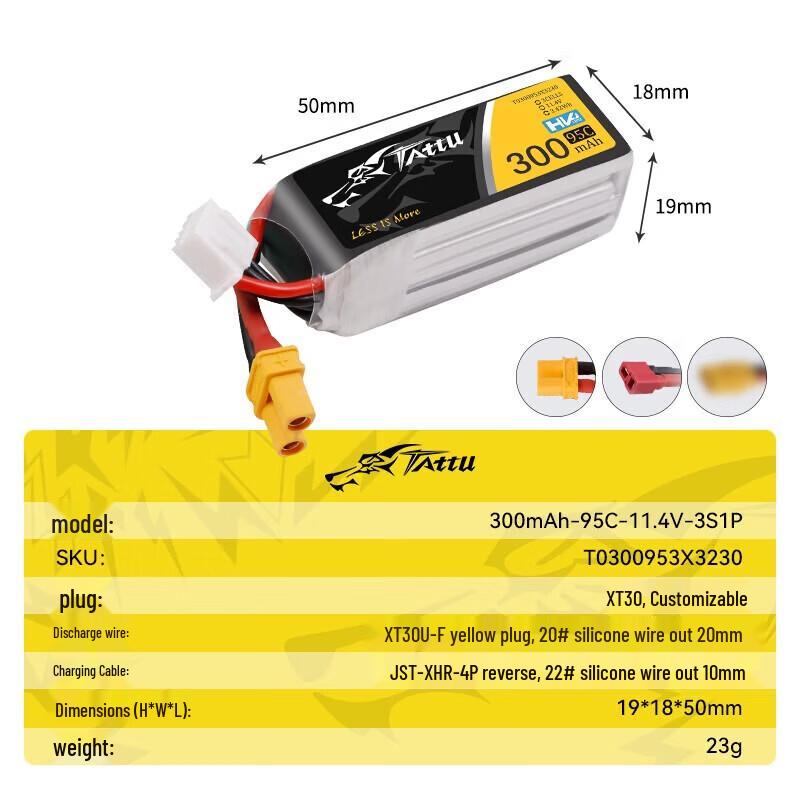 Gens Ace Toothpick FPV Lipo Battery