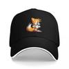 Tails Pixel Art Baseball Cap Golf Hat Sunscreen Hat Man Luxury Hats On Offer Golf Men Womens