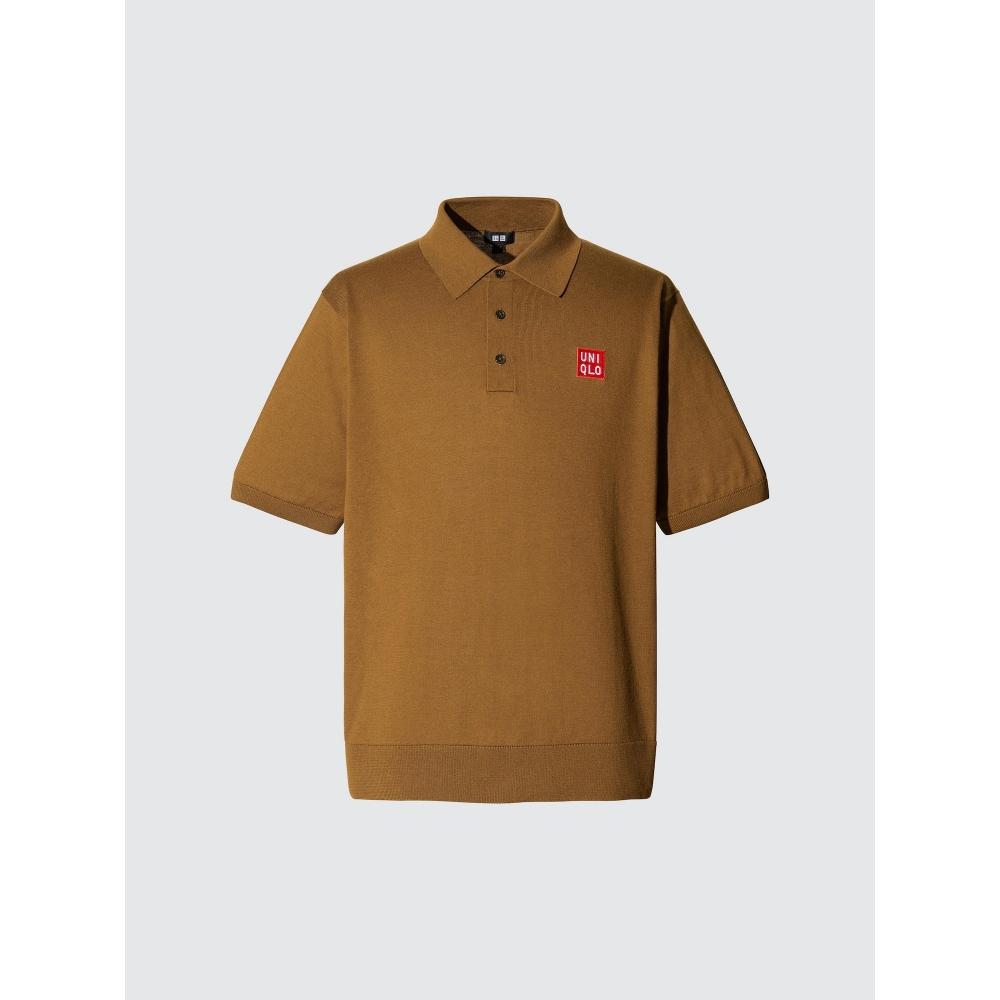 Uniqlo Japan Washable Knit Polo Sweater By  Adam Scott