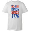 Kein König in Amerika seit 1776 T-Shirt 70er Jahre Vintage Amerikanische Flagge Protest T-Shirt